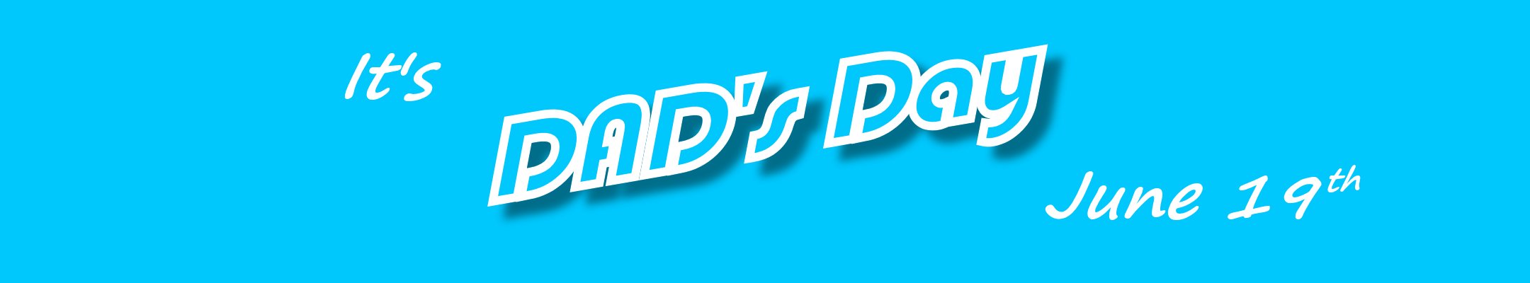 Father's Day image with daughter on dad's shoulders.