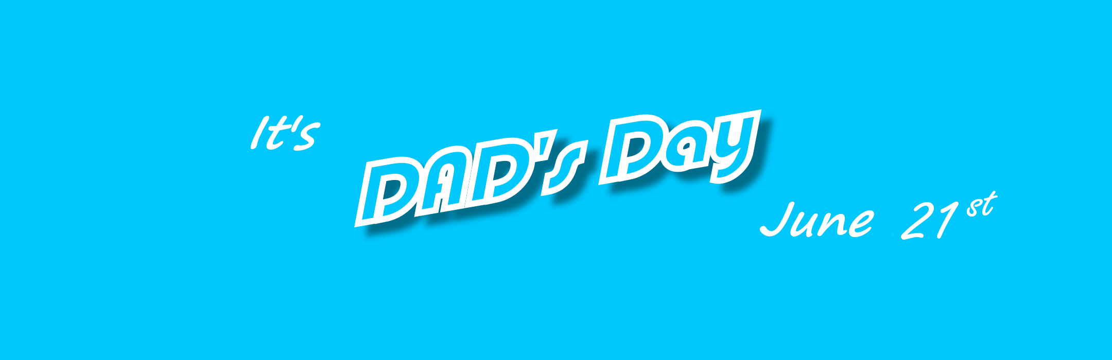 Father's Day image with daughter on dad's shoulders.