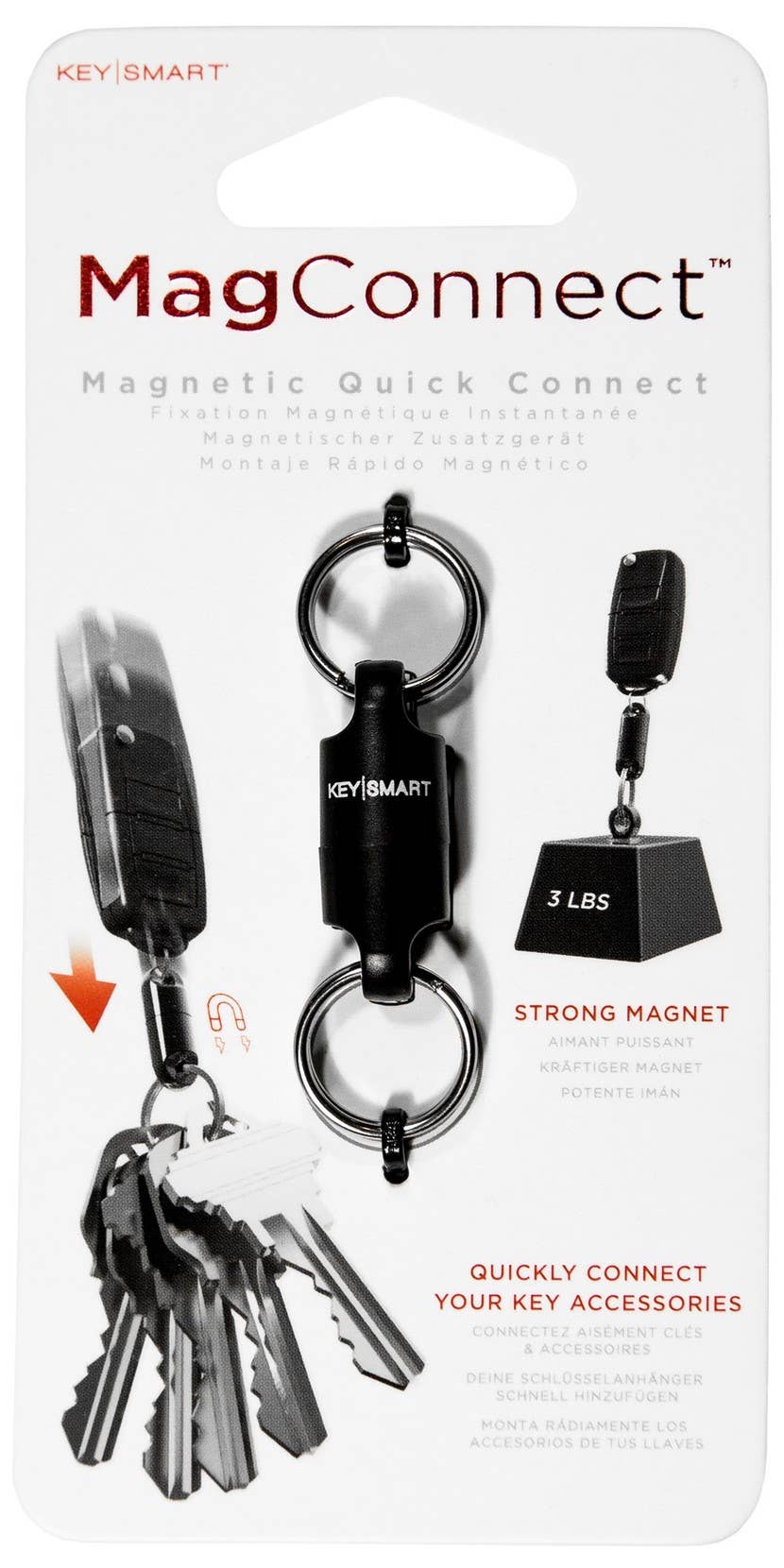 Magnetic Quick Connect Keychain Accessory