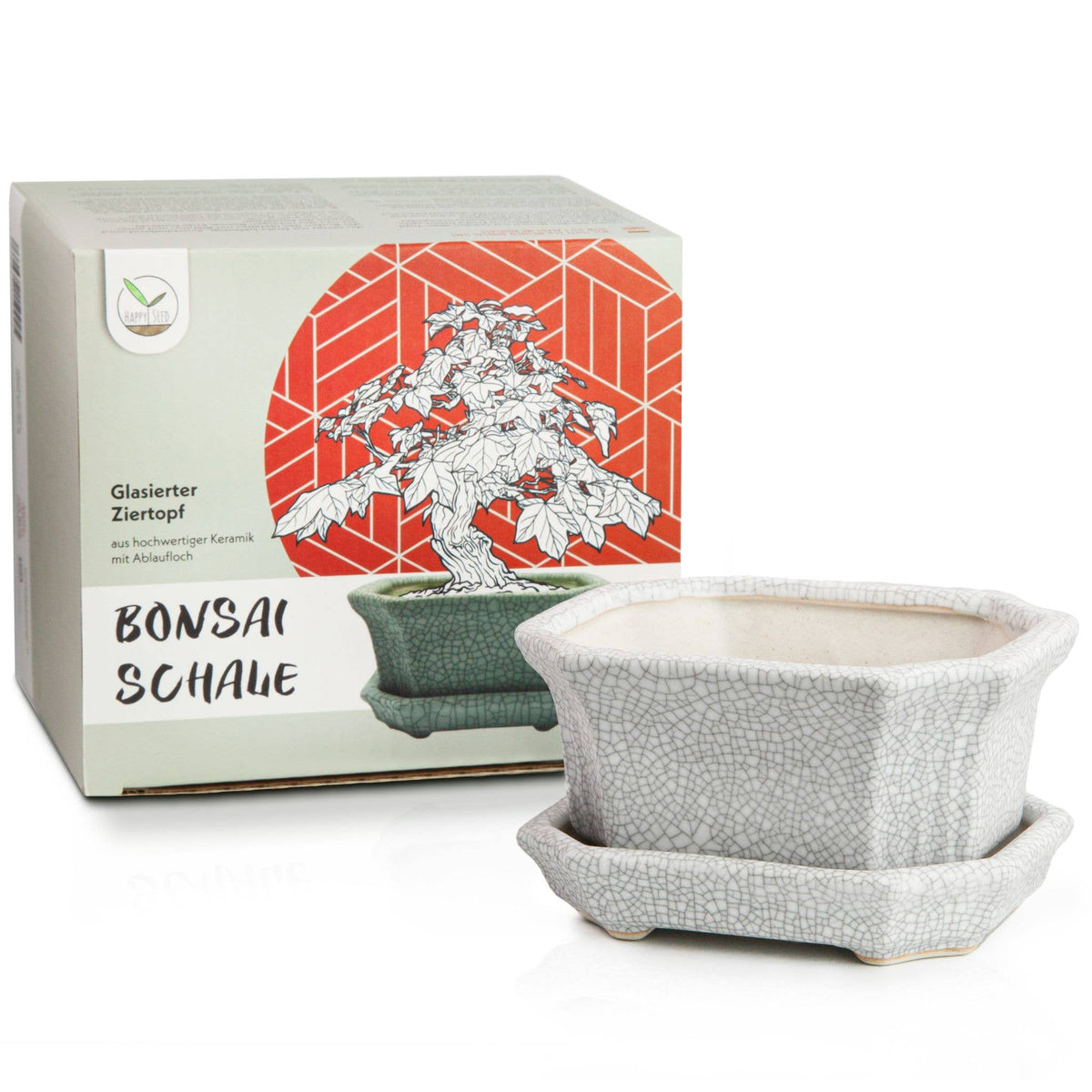 Ceramic bonsai bowls (small) - various sizes