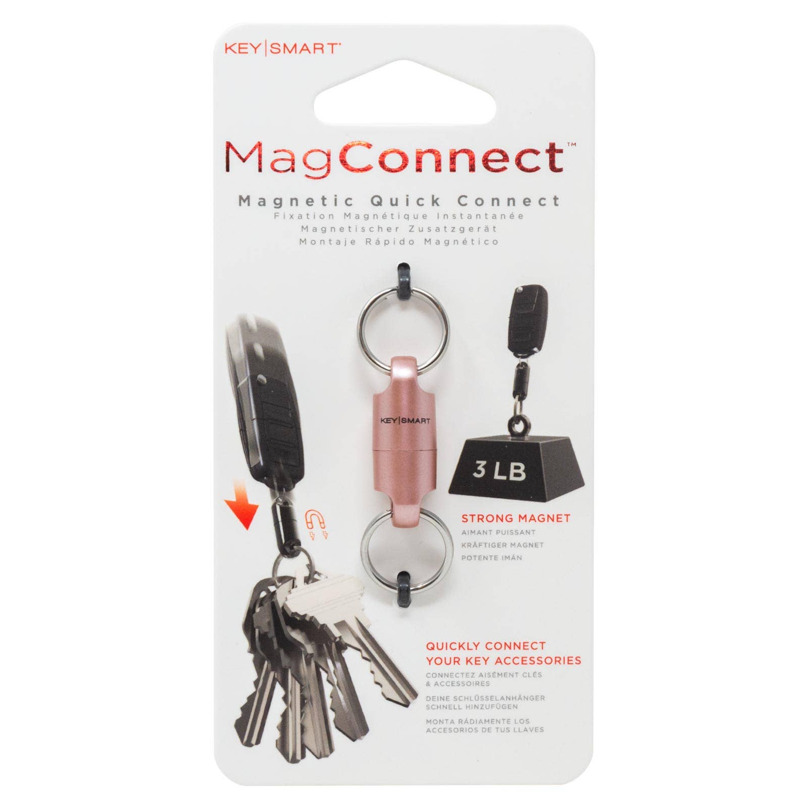Magnetic Quick Connect Keychain Accessory