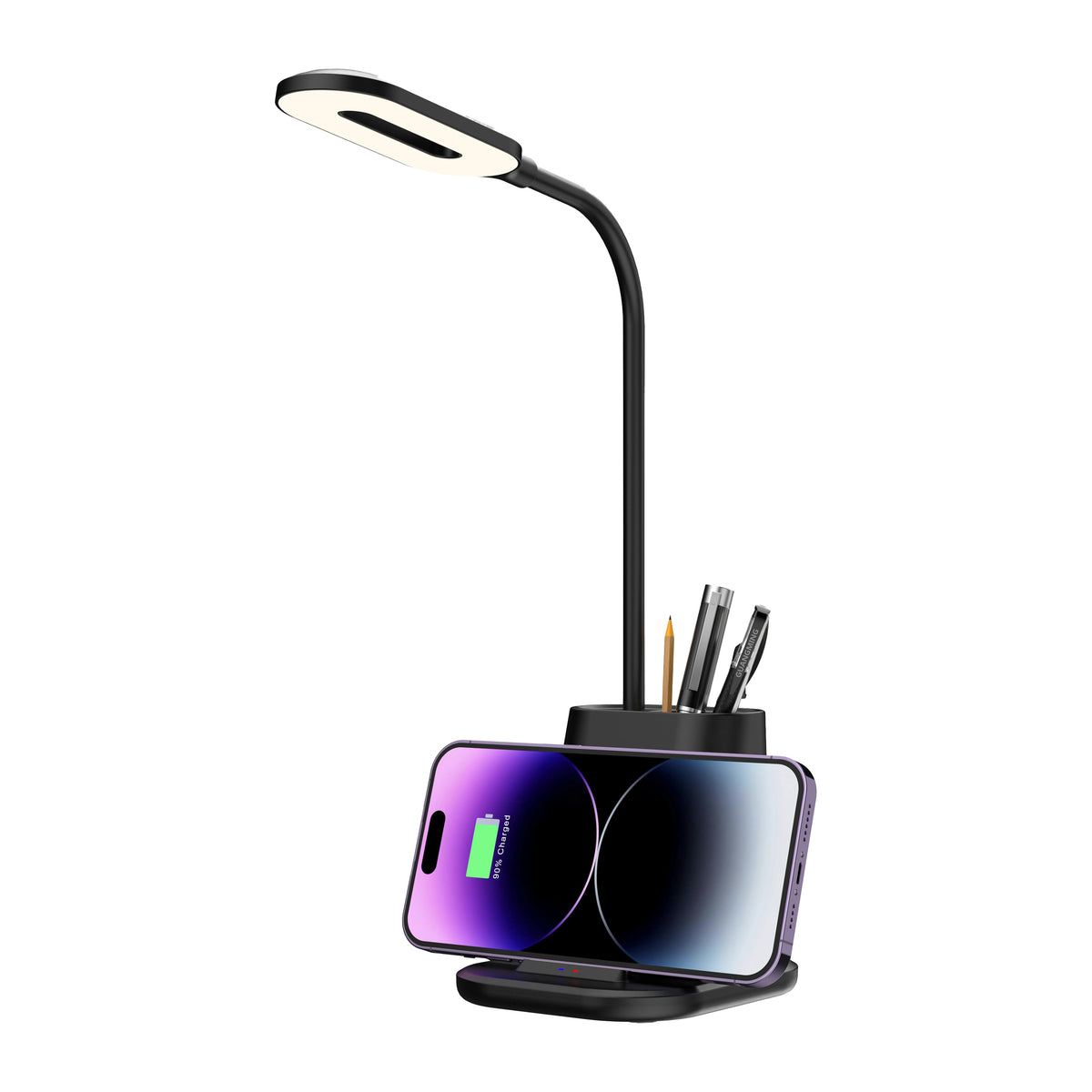 Wireless Charging Desk Lamp & Tidy – product image 2
