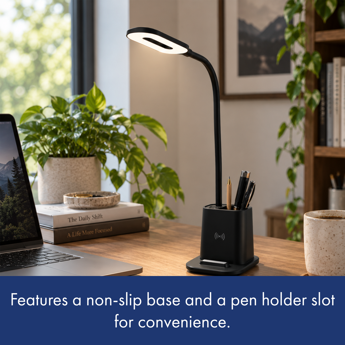 Wireless Charging Desk Lamp & Tidy – product image 8