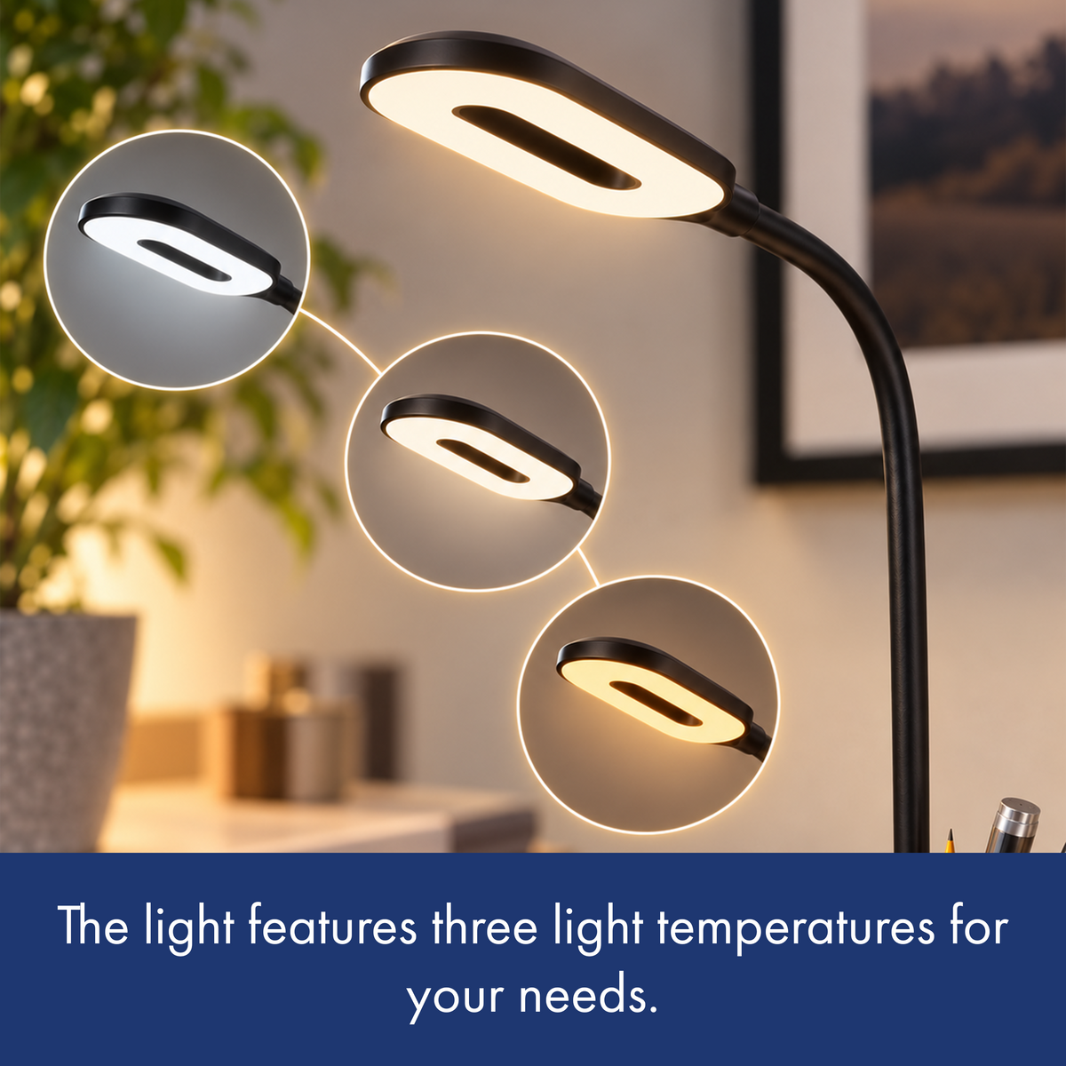 Wireless Charging Desk Lamp & Tidy – product image 9