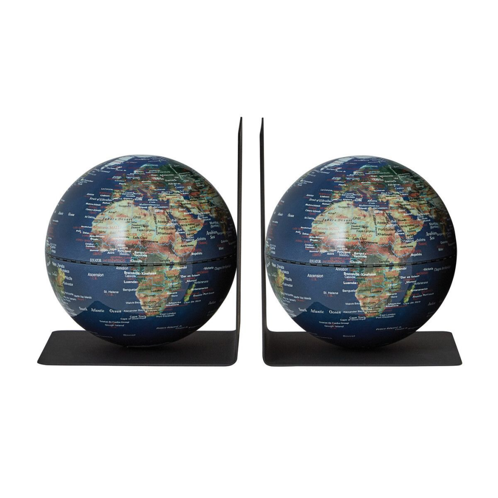 Troika Globe Bookends
