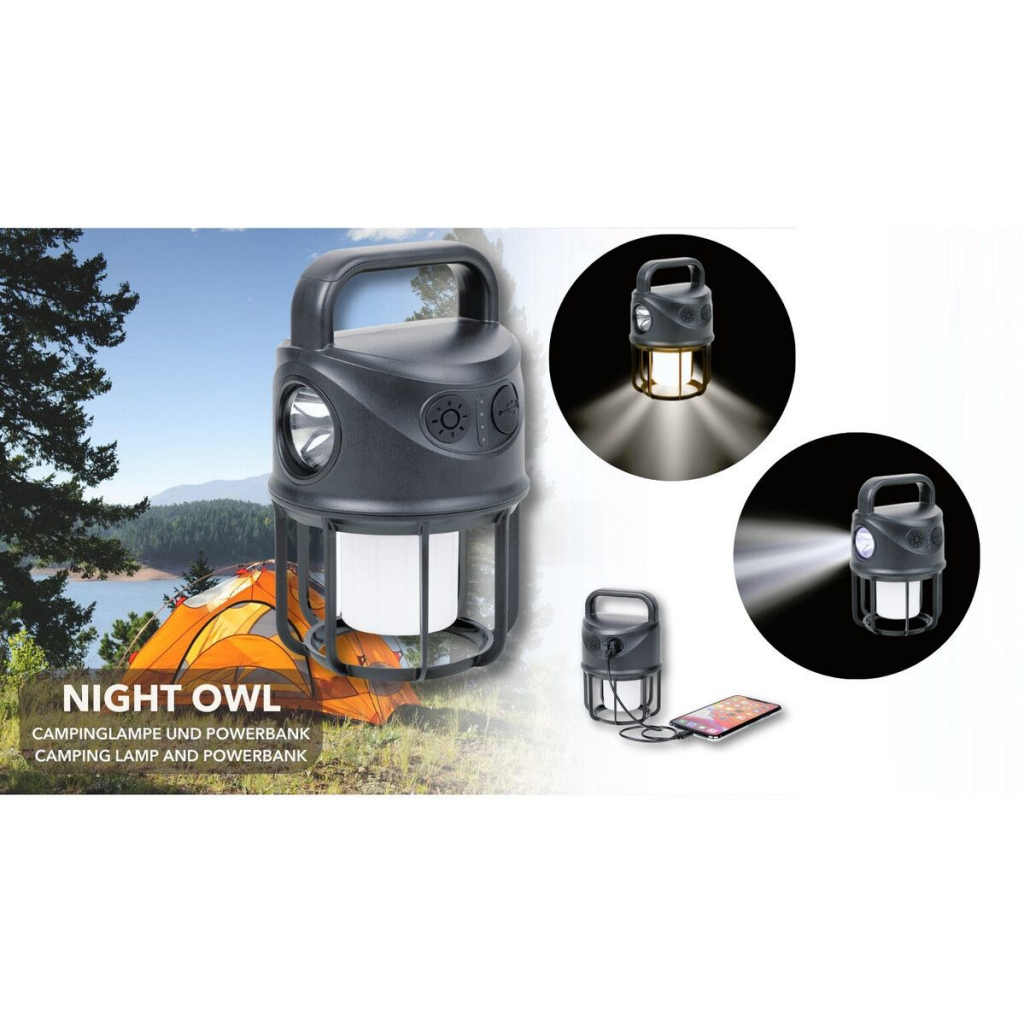 Troika Night Owl Camping Lamp