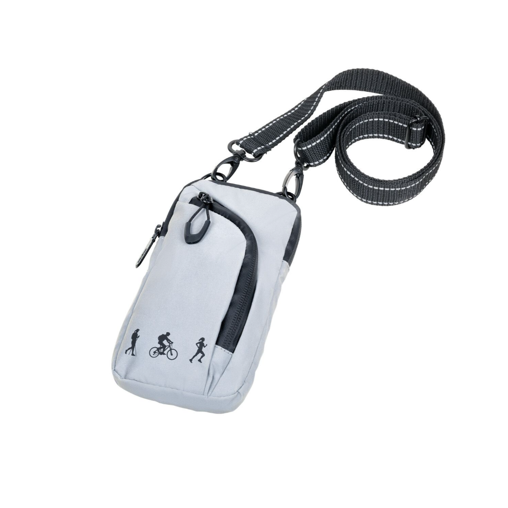 Troika Reflective Phone Shoulder Bag