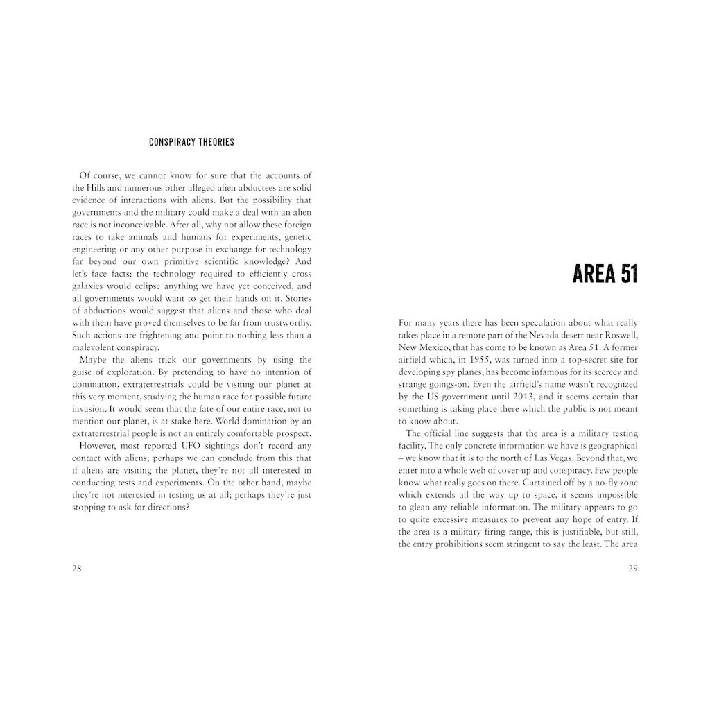 Conspiracy Theories - Book - B Cool 2