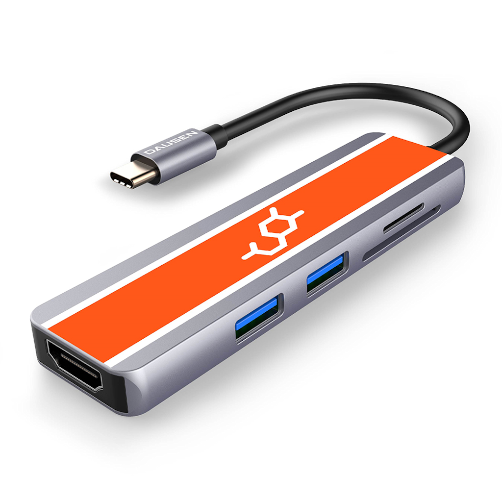 Dausen 5 in 1 USB-C Hub - B Cool 2