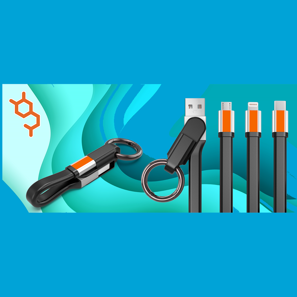 Dausen Silicon Key-Ring Cable - B Cool 2