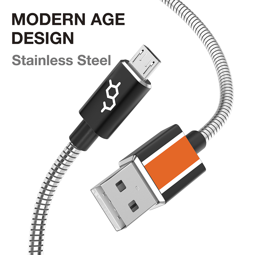 Dausen Stainless Charge&Sync Cable - B Cool 2