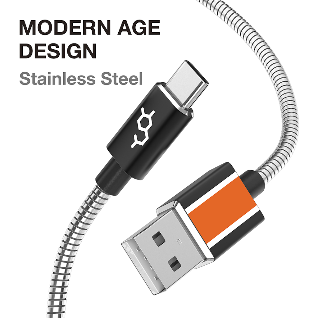 Dausen Stainless Charge&Sync Cable - B Cool 2