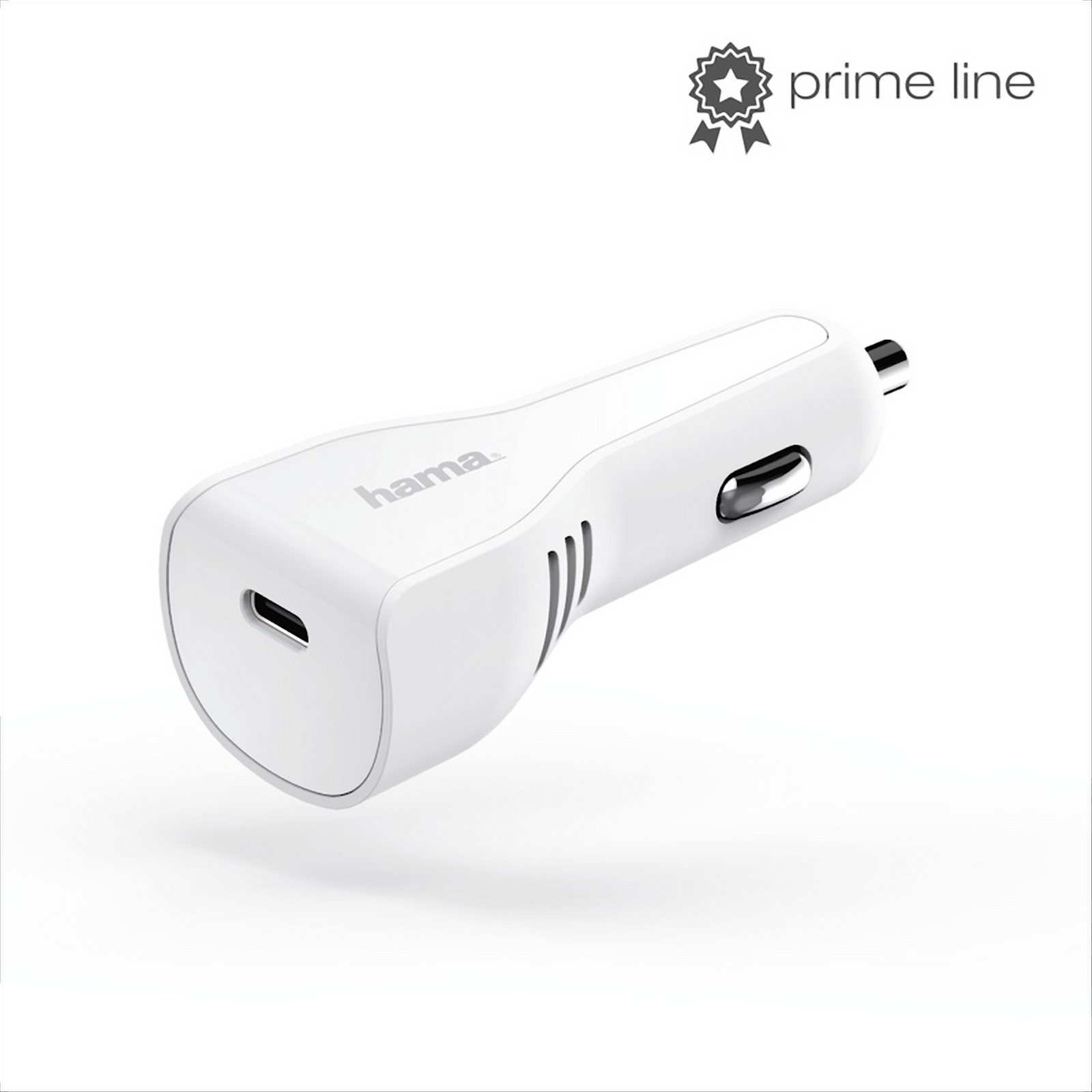 Hama USB Car Charger with USB Type-C Charging speed Turbo fast Charging process optimized for the device to guarantee maximum charging speed