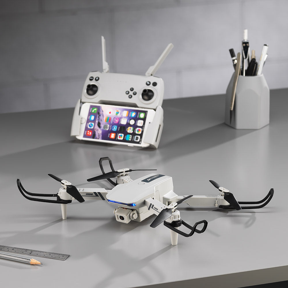 FPV Harrier Drone Foldable drone Altitude hold and emergency stop Long flight time of up to 15 minutes