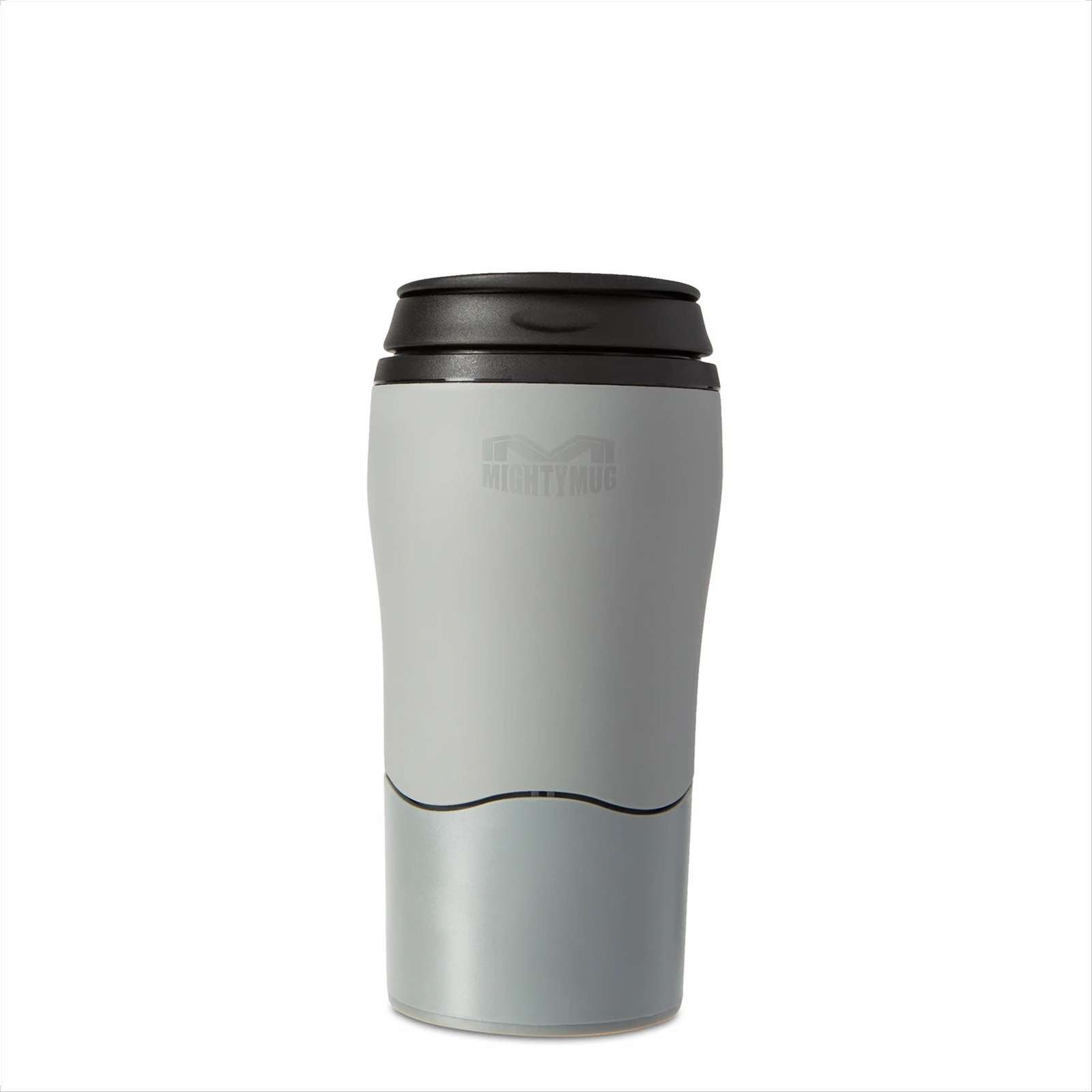 Mighty Mug Solo Travel Mug is ideal for all single serve enthusiasts Smartgrip technology grips when you accidentally knock it, lifts naturally, and never wears out