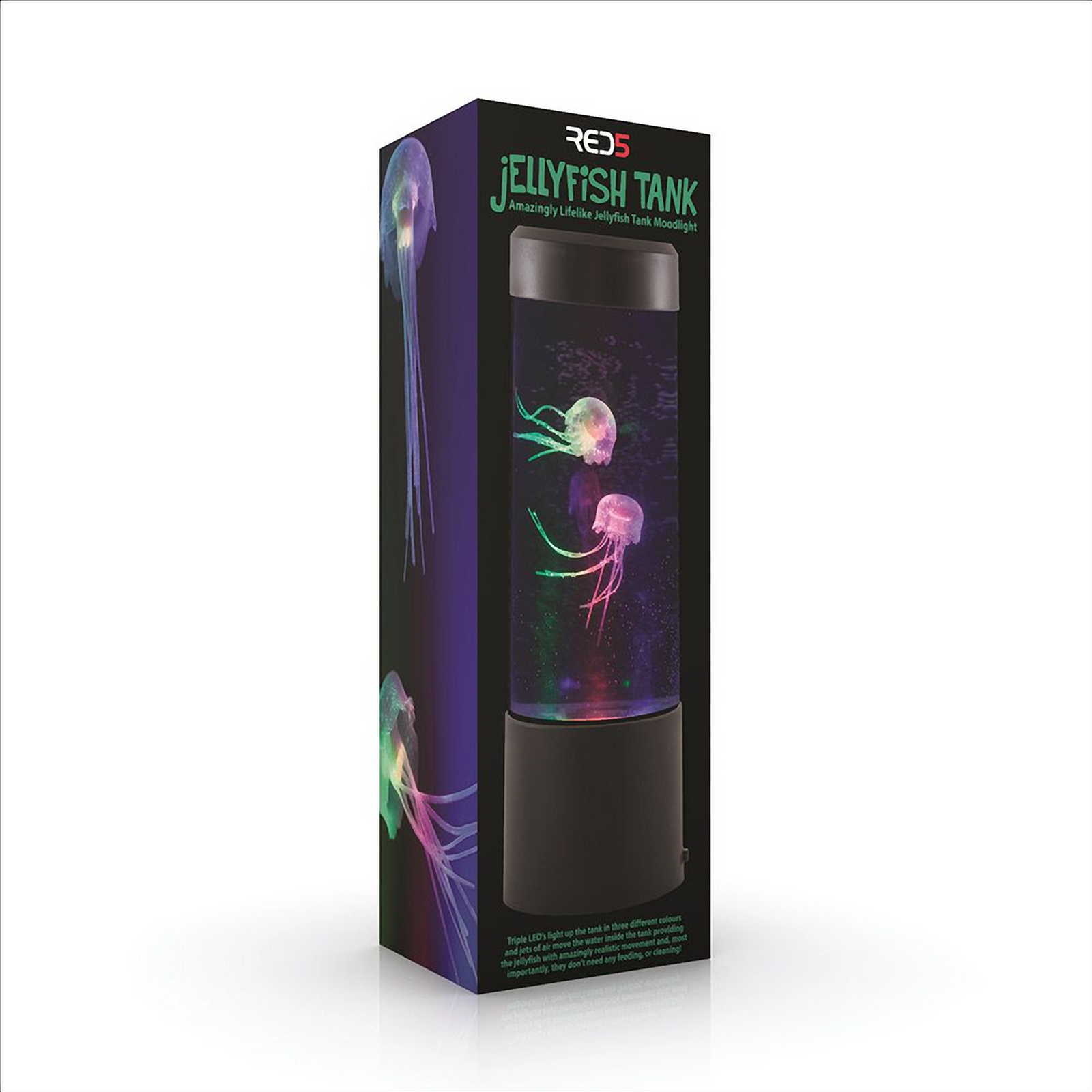Realistic jellyfish movement Kids bedroom mood light Perfect gift