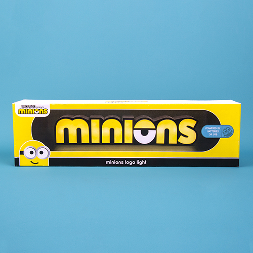 Minions Logo Light Great soft light for kids room Perfect gift for Minions fans
