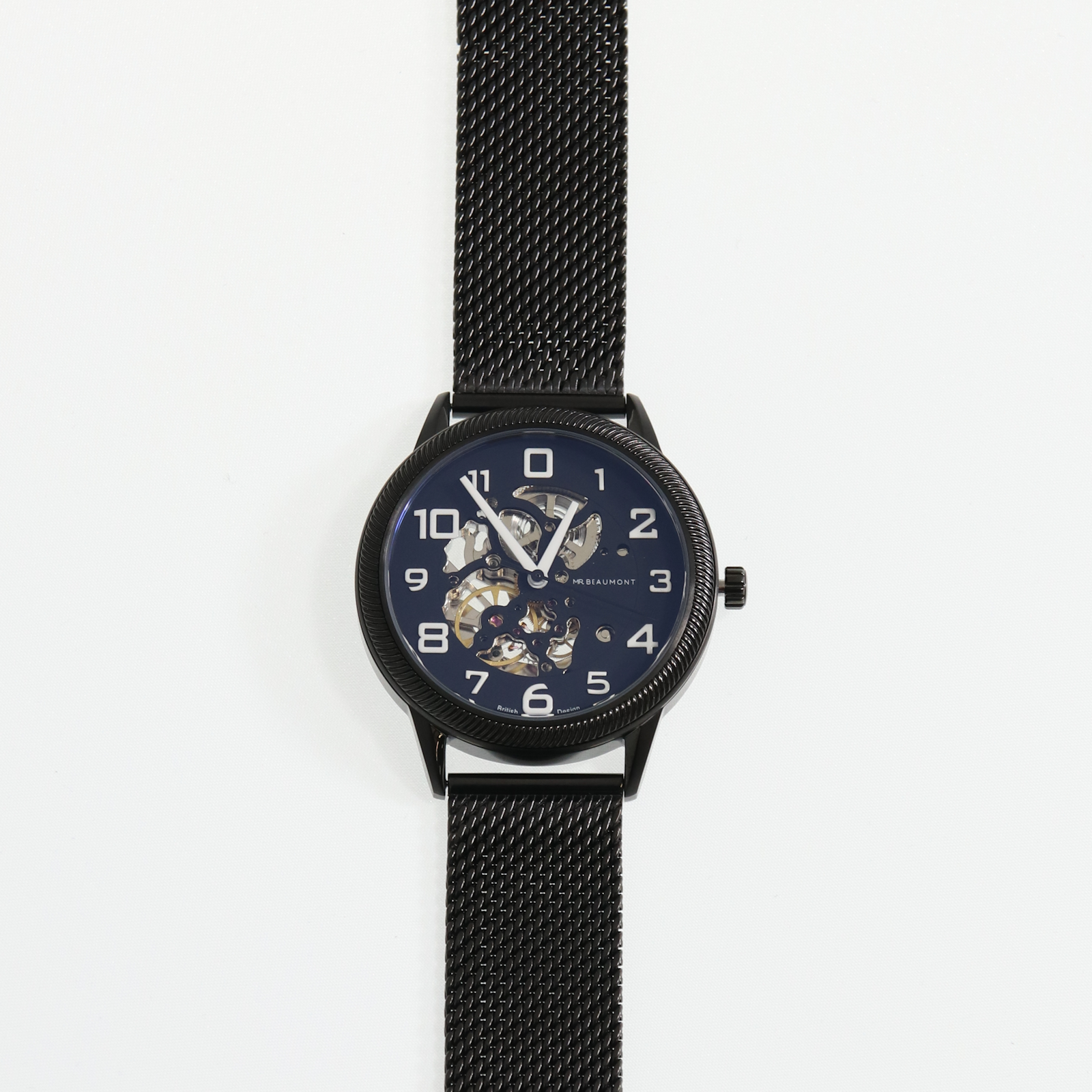 Dare to be different through your accessories with this amazing designed Mr Beaumont Mens Watch - Automatic Skeleton MB1804.2. The Skeleton watch design from Mr Beaumont features a hi-tech Automatic movement which gets its charge from the wearers kinetic energy.