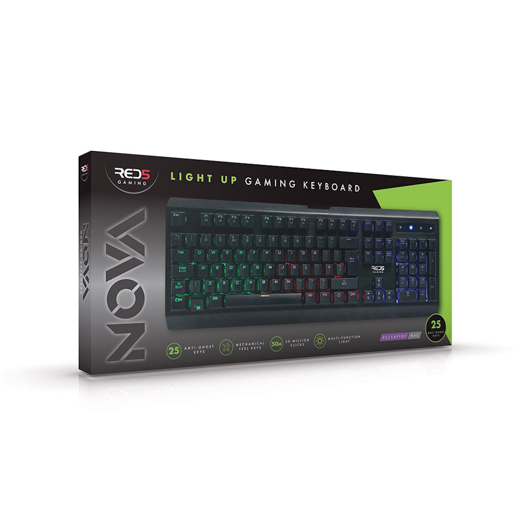 Nova Light Up Gaming Keyboard - B Cool 2