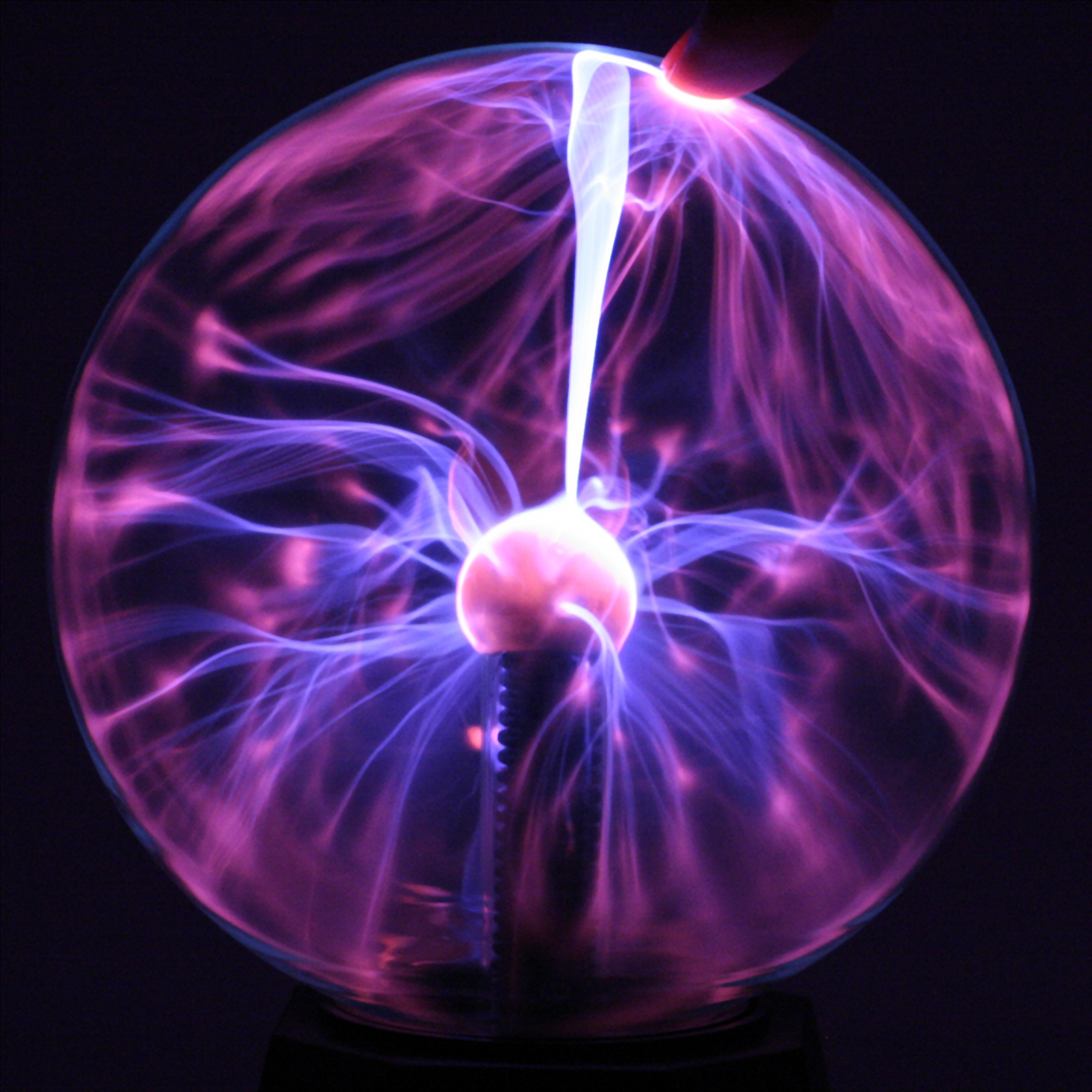 6" Plasma Ball kids bedroom light and lamp