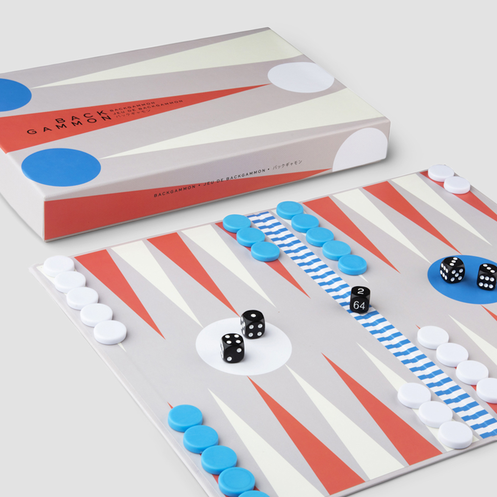 Printworks Backgammon Play Game Play and display, a great game for all to enjoy and in a stylish package