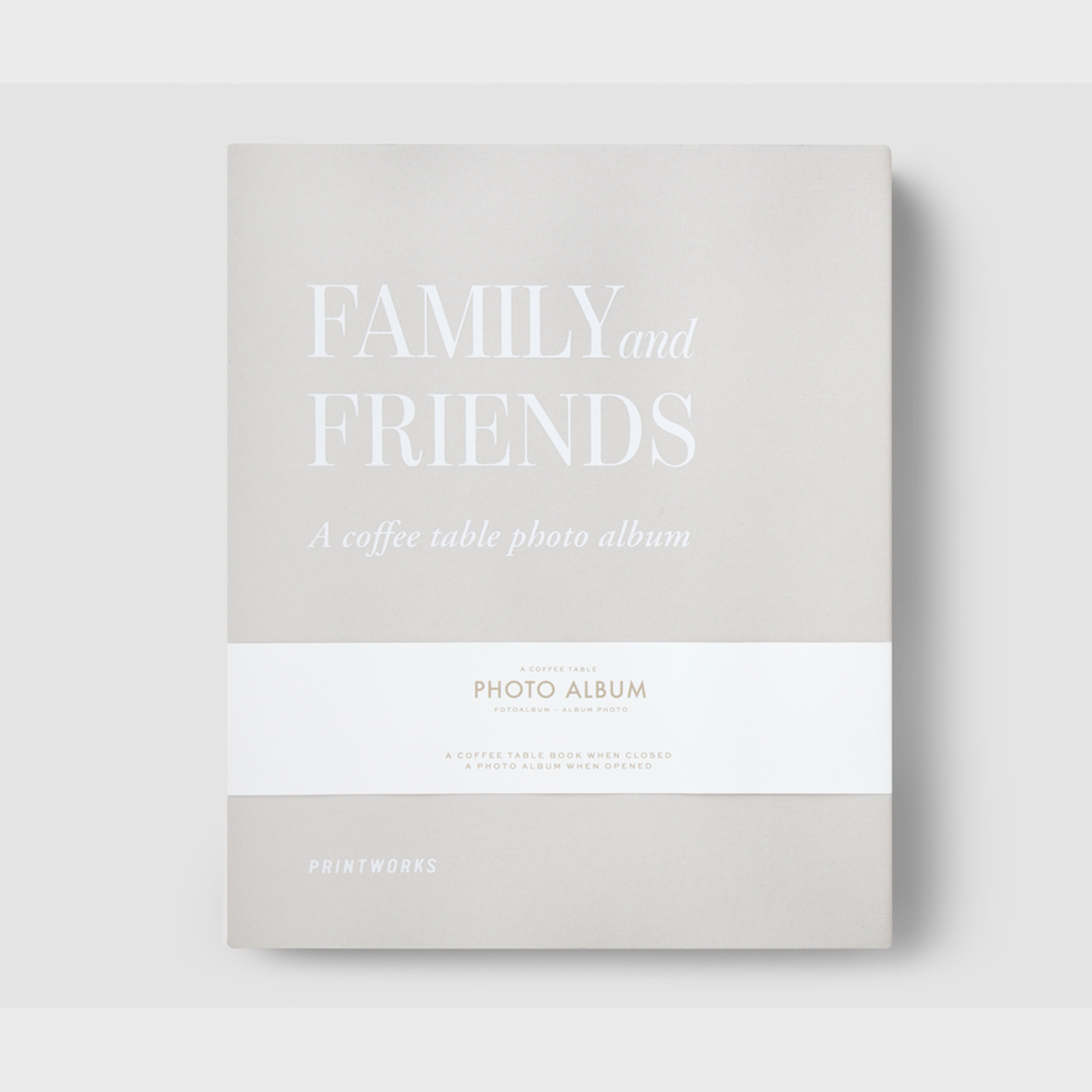Photo Album - Family and Friends Large photo album designed to match your interior design