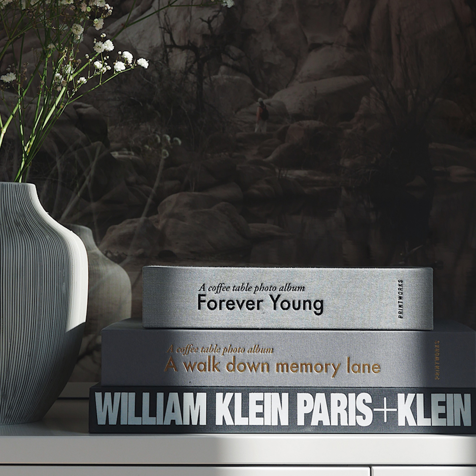 Photo Album - Forever Young Large photo album designed to match your interior design