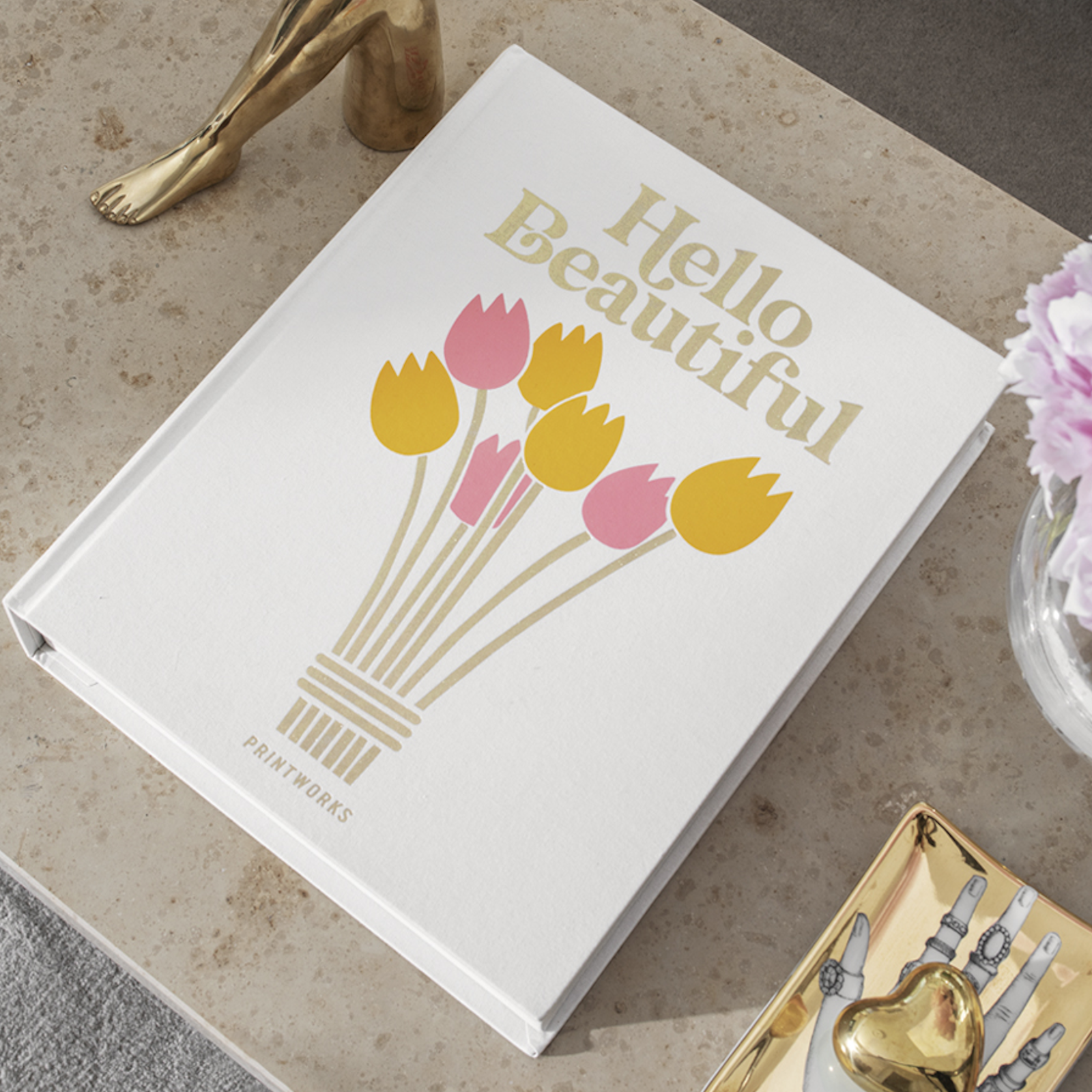 Printworks Photo Album - Hello Beautiful Extra large photo album nicely designed to decorate your room