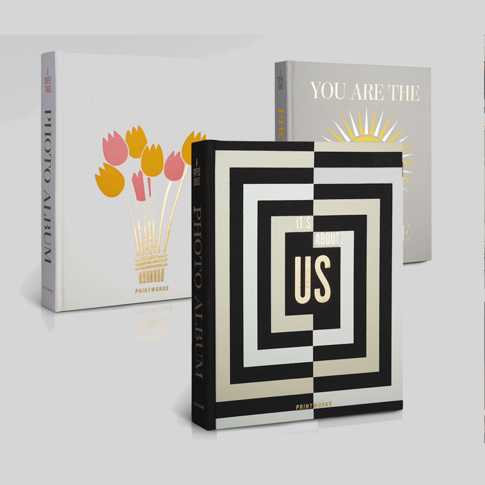 Printworks Photo Album - It's About Us Extra large photo album nicely design to decorate your room