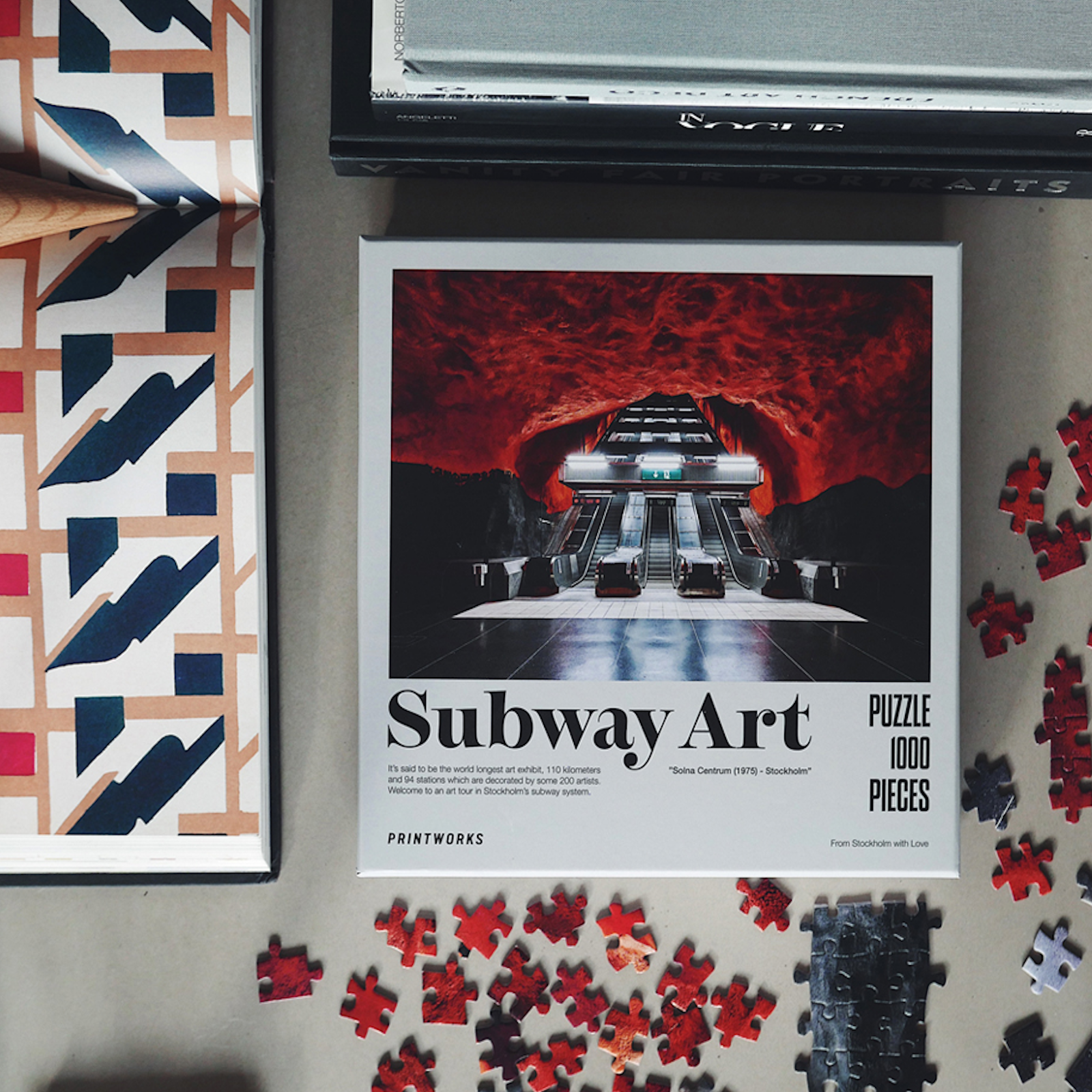 Printworks Puzzle - Subway Art, Fire