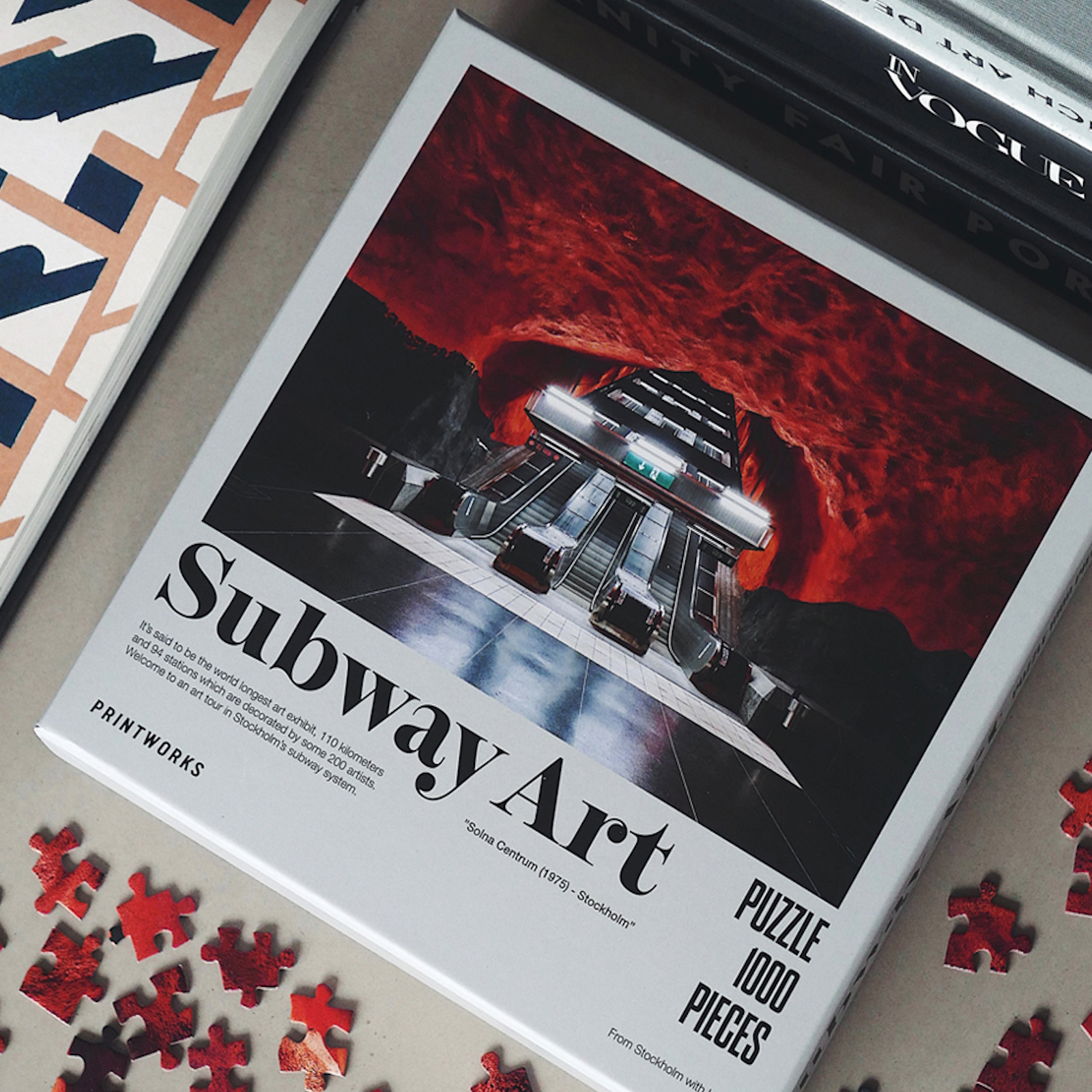Printworks Puzzle - Subway Art, Fire