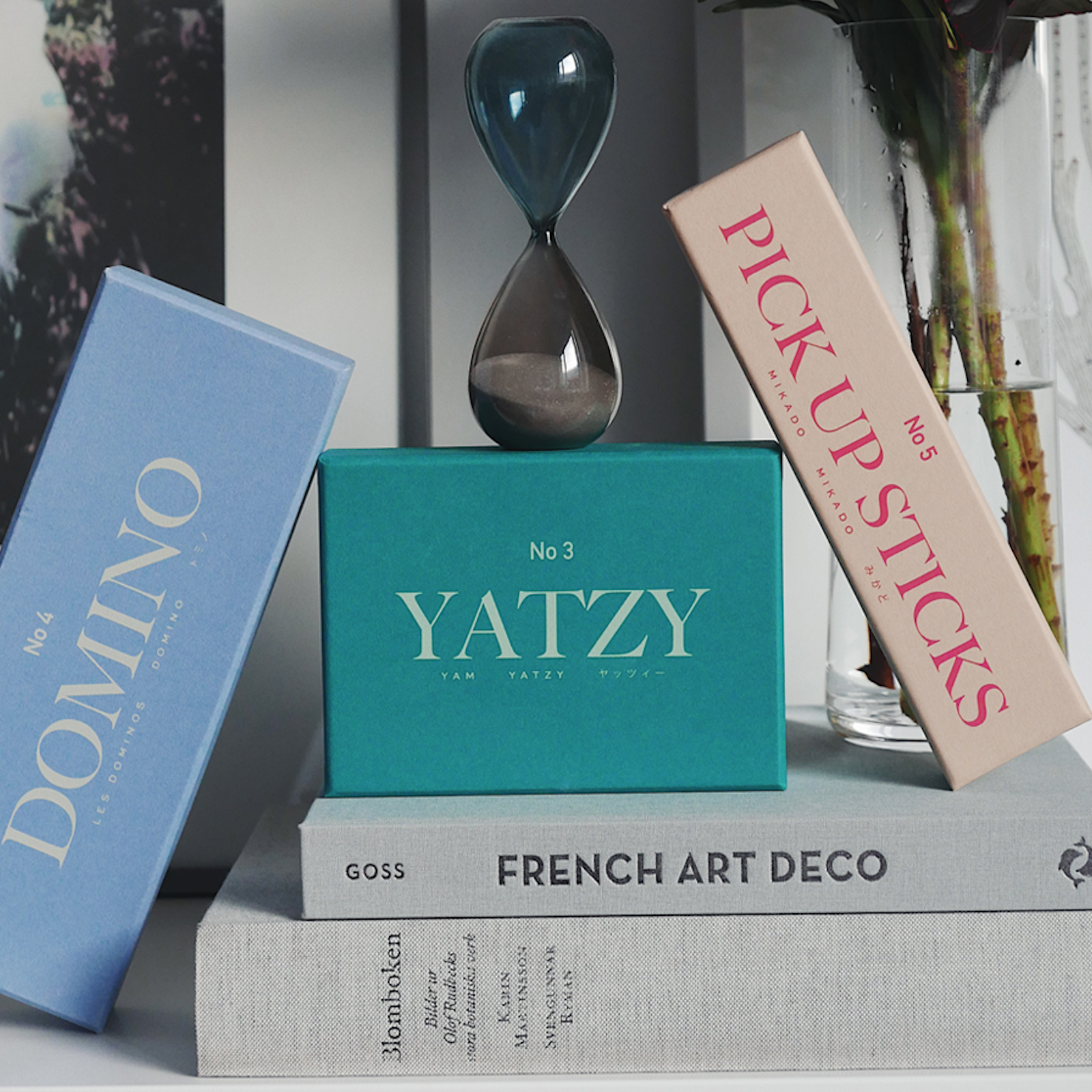 Printworks Yatzy - Classic Play and display game for your living room Yatzy game beautiful packaged to suit any decoration