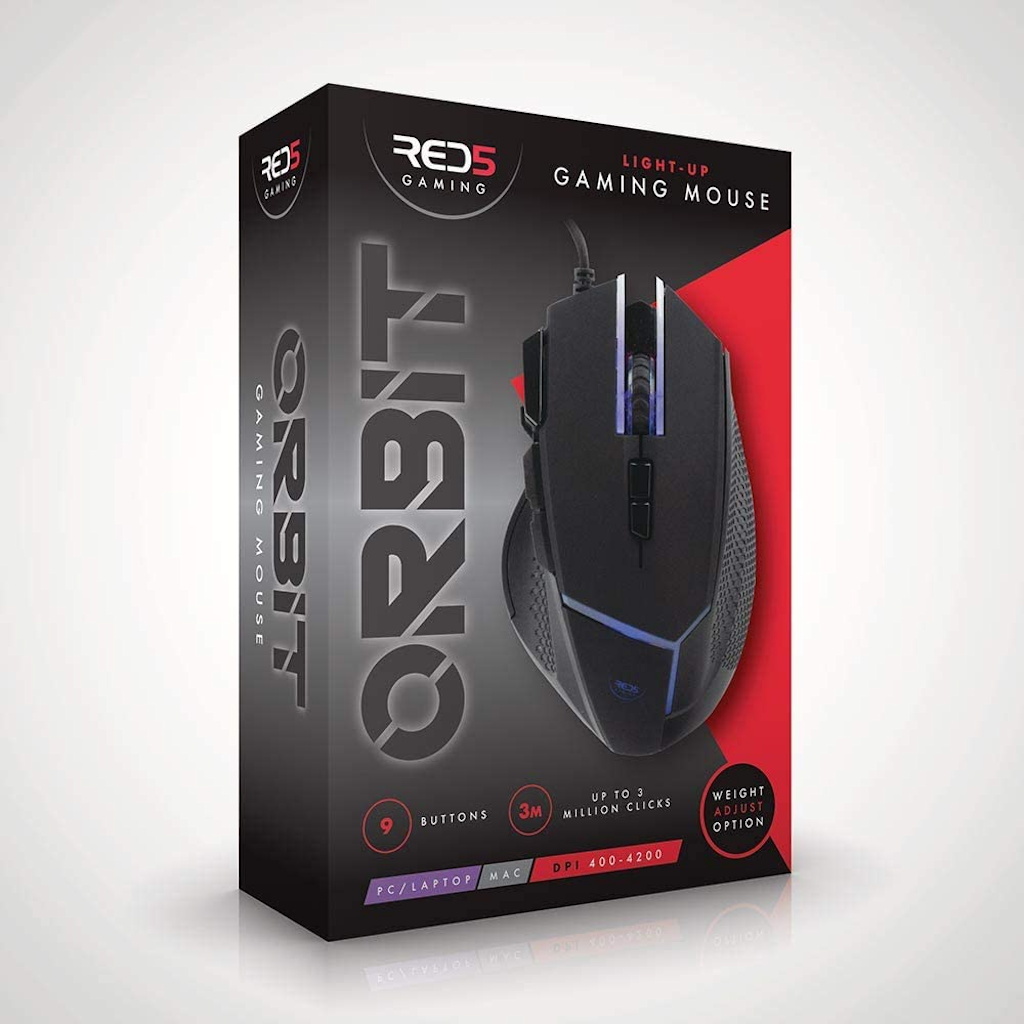 Orbit Light Up Gaming Mouse - B Cool 2