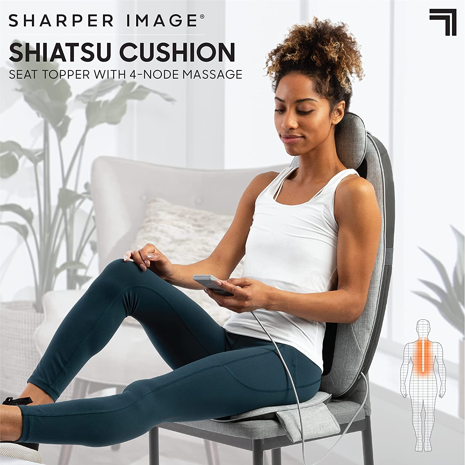 Shiatsu Massager Seat Topper Experience a foot spa at home