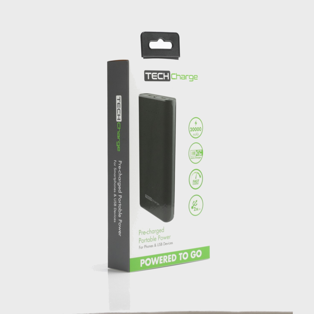 TechCharge Dual USB Port Charger - B Cool 2