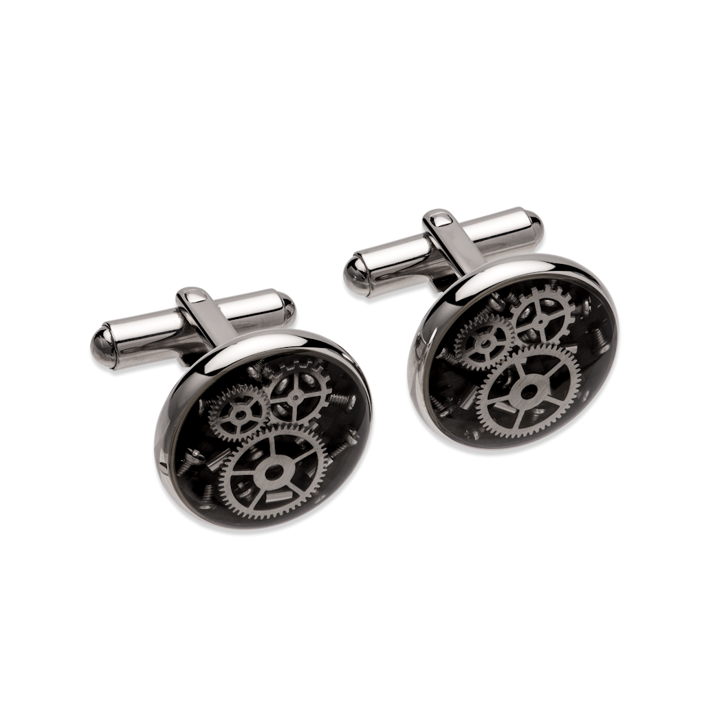 Unique Stainless Steel Cufflinks - B Cool 2
