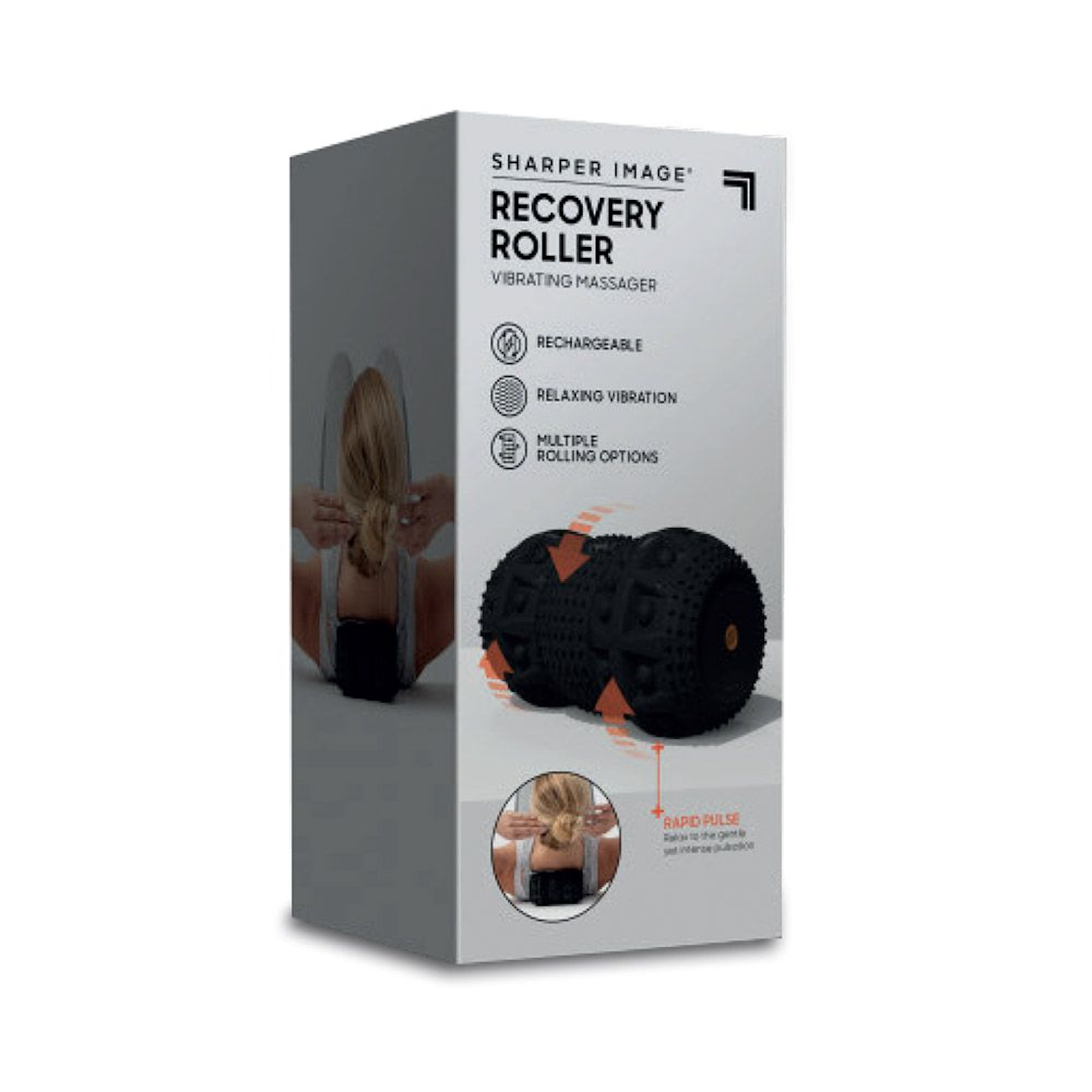 Vibrating Fit Roller Sports recovery: massage muscles with penetrating vibration and rolling Fitness roller: roll against muscles for both compression and stretching Precision relaxation