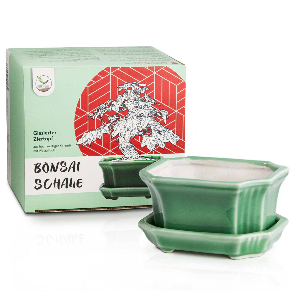 Ceramic bonsai bowls (small) - various sizes