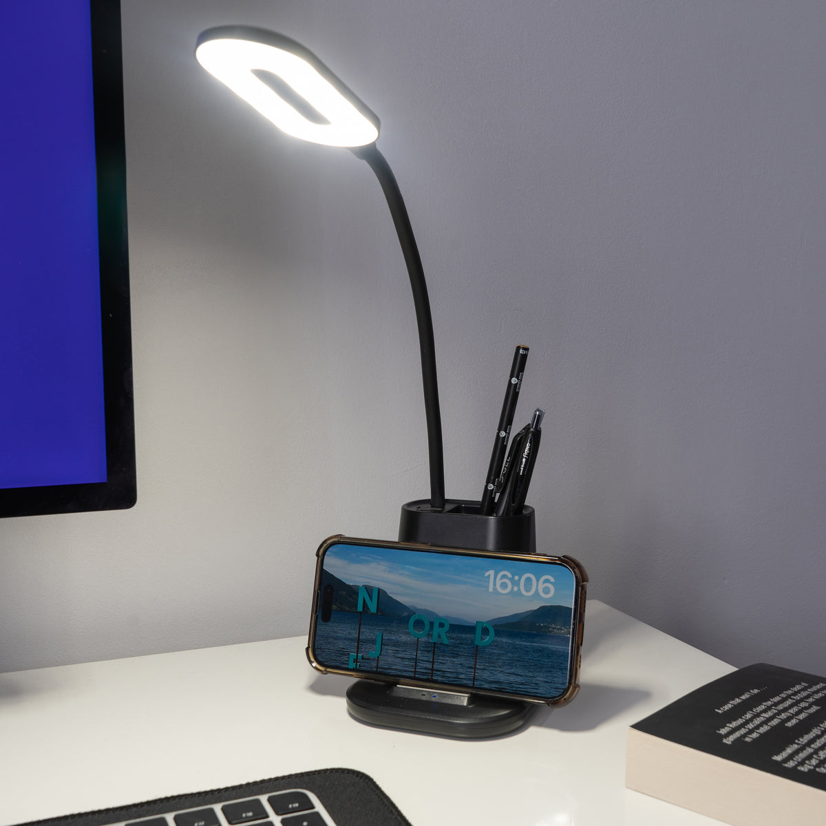Wireless Charging Desk Lamp & Tidy – product image 7