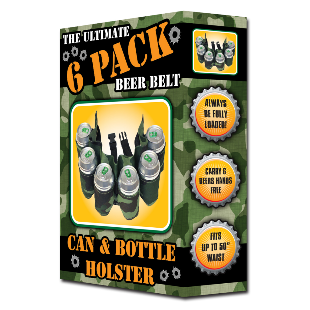 The Ultimate Six Pack Beer Belt - Main Image