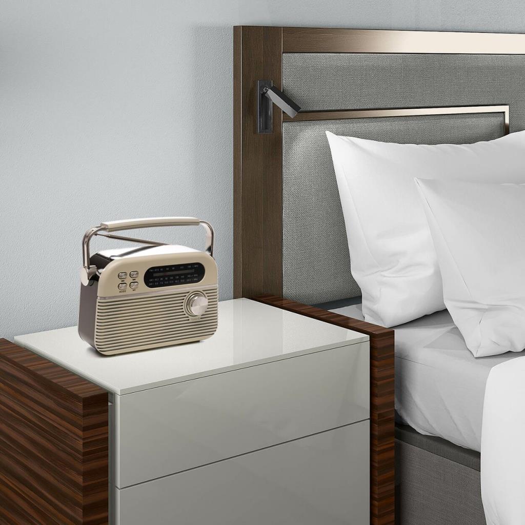 Rechargeable Retro Bluetooth 3 BAND RADIO and MP3 Player