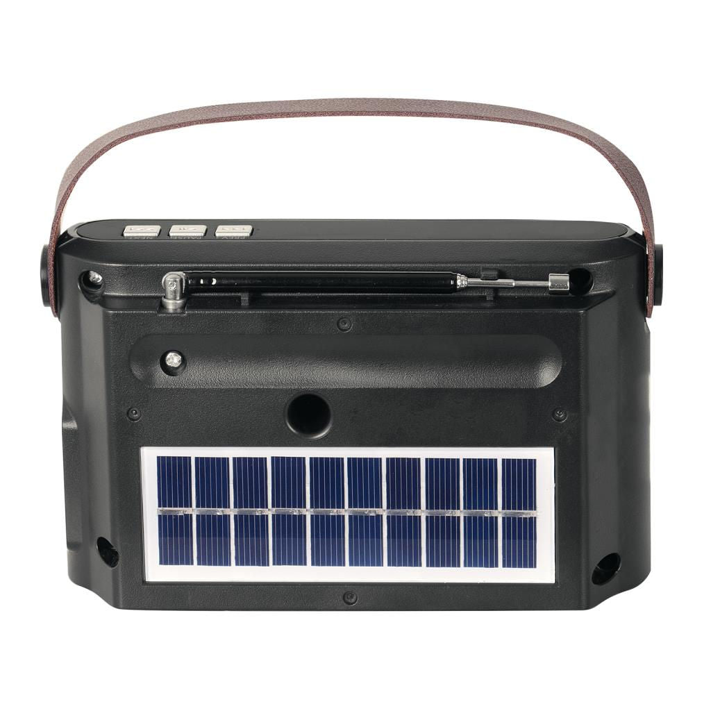 TREVI SOLAR RADIO BLUETOOTH & RECHARGEABLE