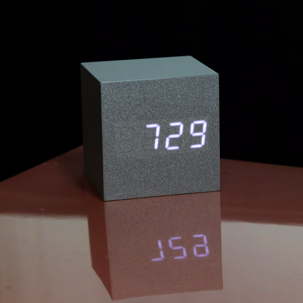 Usb Cube Clock Buy Eco-Friendly Wood Alarm Clock | Shop Now Pay Less