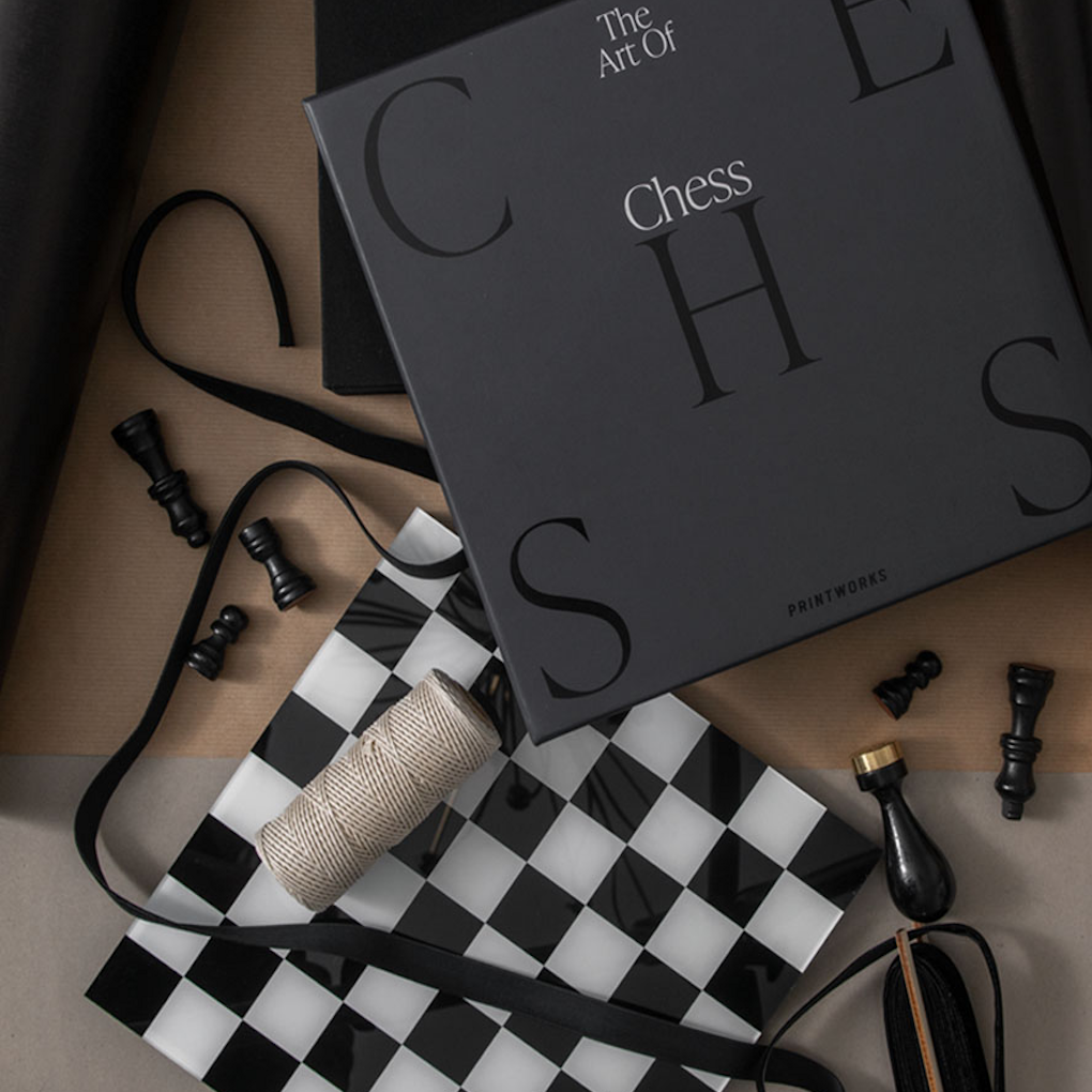 Juego De Ajedrez Art Of Chess De Printworks, Diseño Moderno Y Elegante