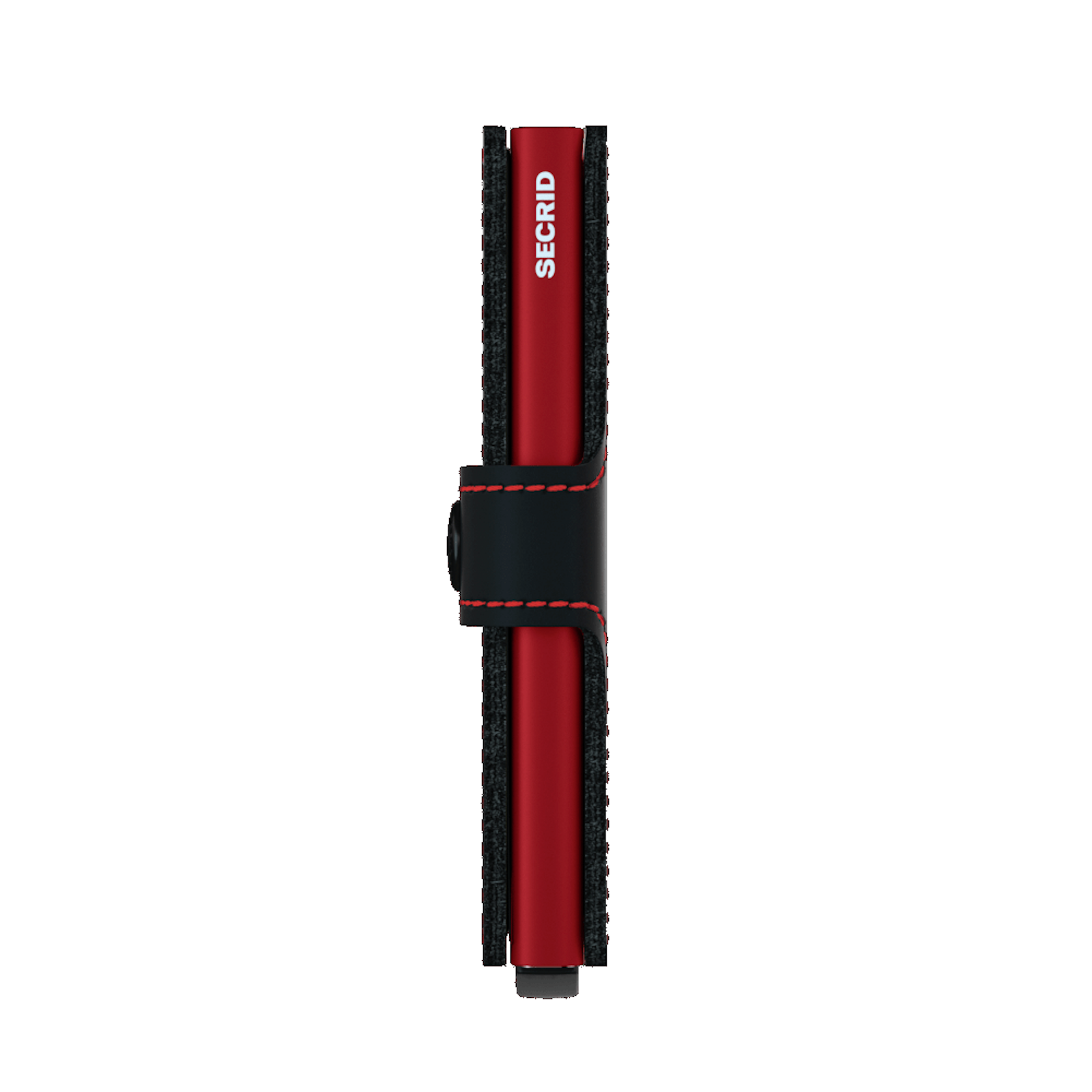 Secrid Miniwallet Matte Black & Red Housing of Aluminium / construction of stainless steel and POM Total RFID Protection for your Credit Cards Cool Flip up Patented Mechanism So Easy To use
